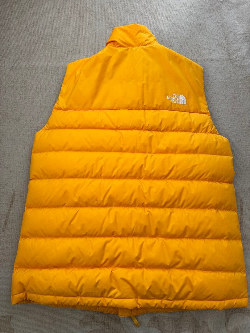 THE NORTH FACE イエロー ダウンベスト 550