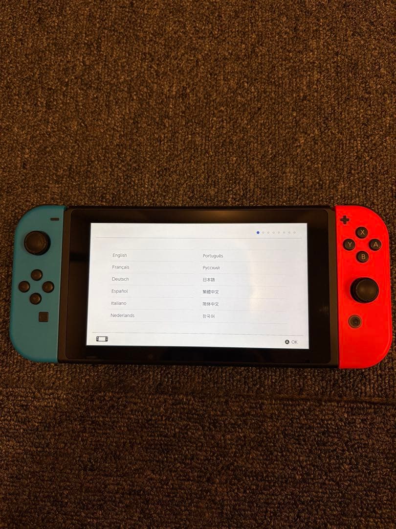 【ソフト付き】Nintendo Switch 本体 ネオンブルー/ネオンレッド