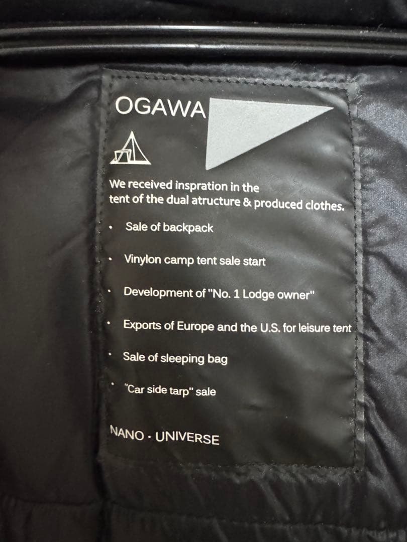 nano・universe / OGAWA 3WAYモッズコート