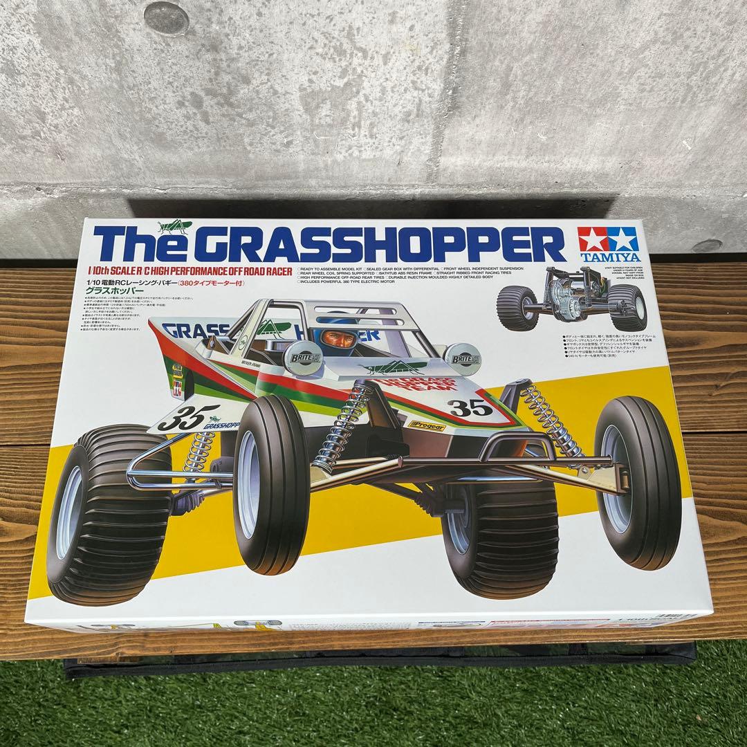 新品 タミヤ 1／10電動RC組立キット グラスホッパー58346ラジコン