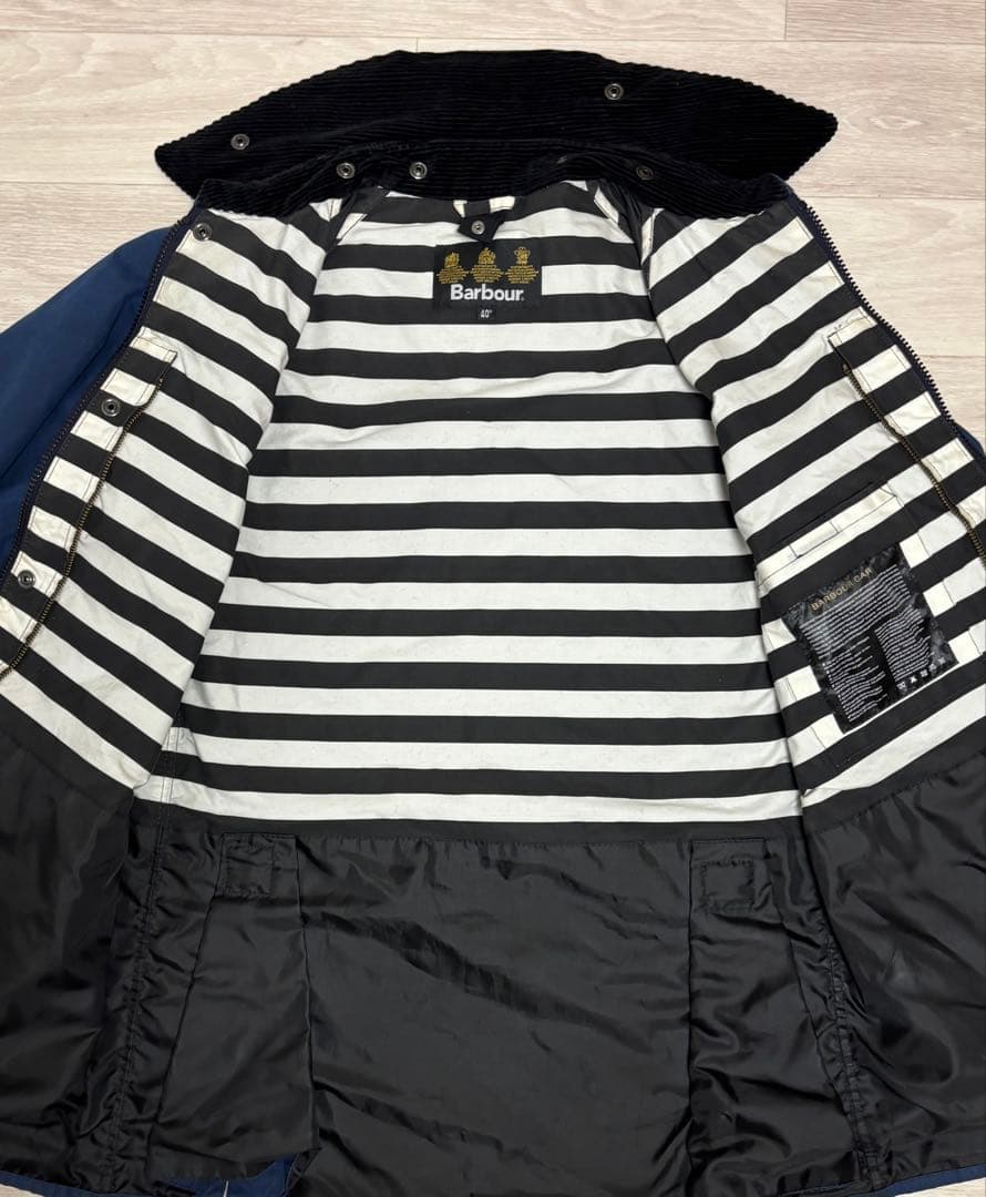 Barbour ワックスコットンジャケット40 ブルガリア製 BEDALE SL