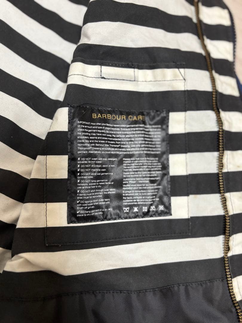 Barbour ワックスコットンジャケット40 ブルガリア製 BEDALE SL
