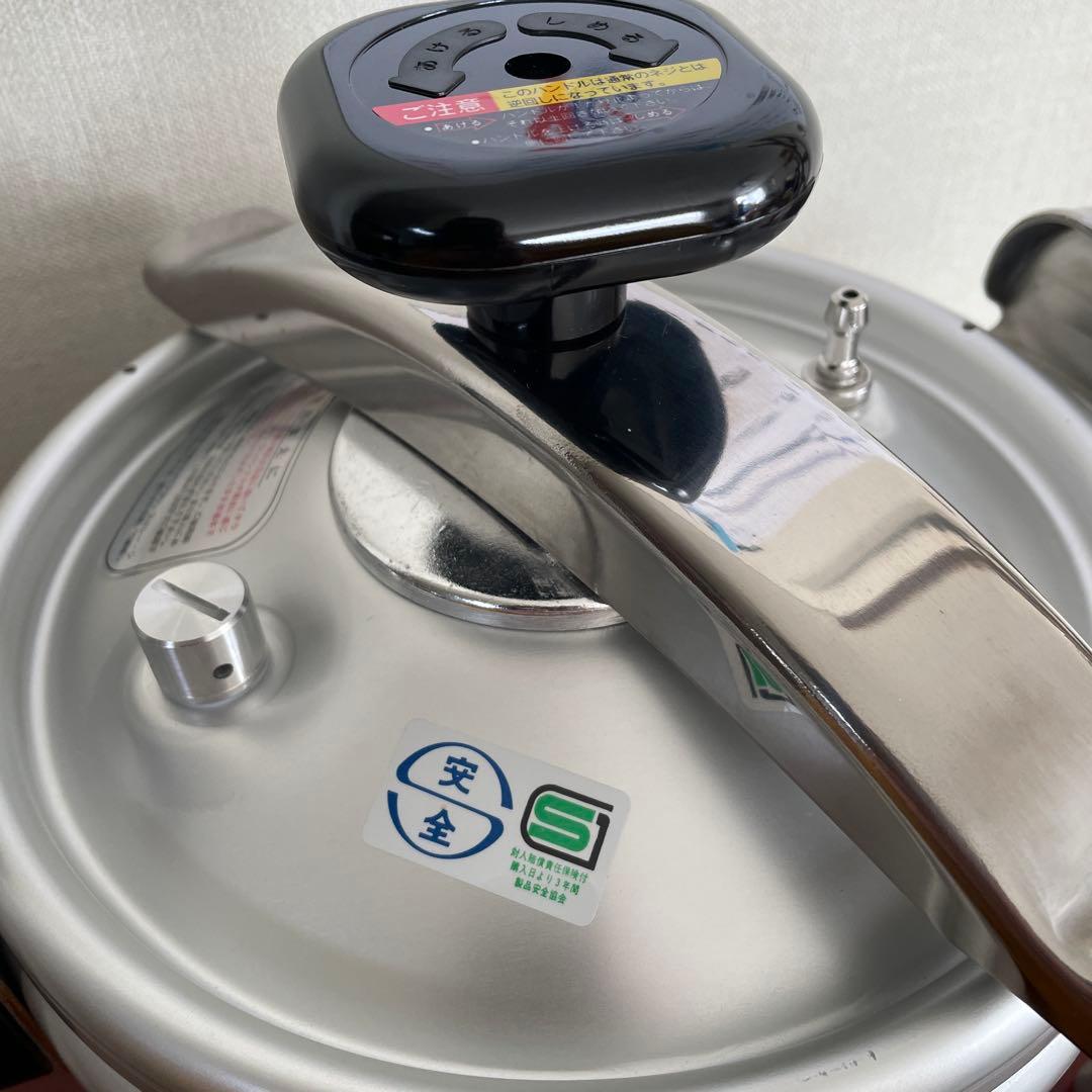 RIKEN 圧力鍋 RSK-60 スピードクッキング 6L 一升炊