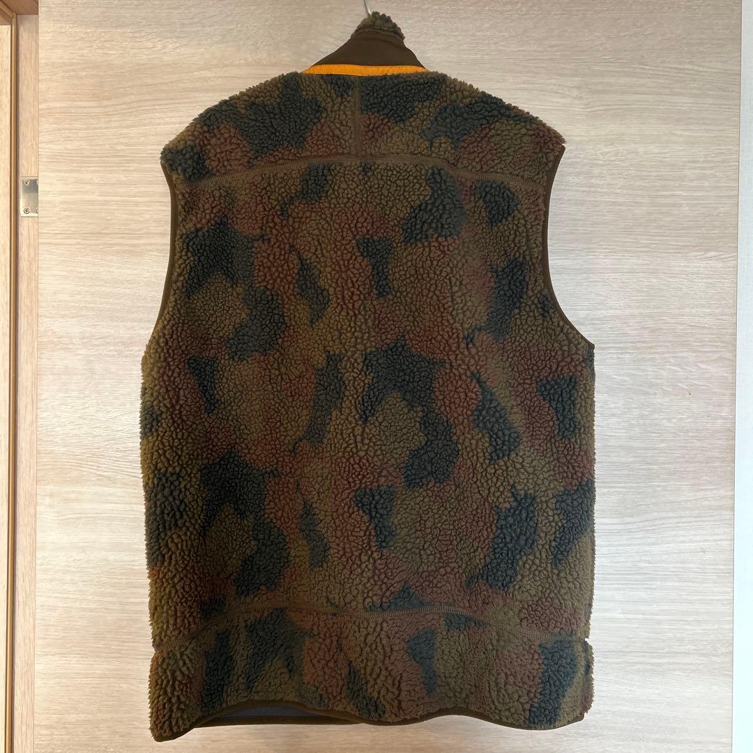 patagonia レトロX カモ柄ベスト