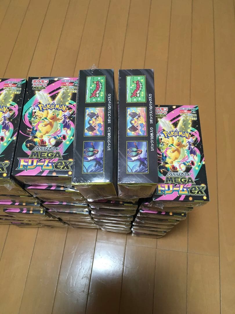 ポケモンカード MEGA ドリームex 70Box シュリンク付き