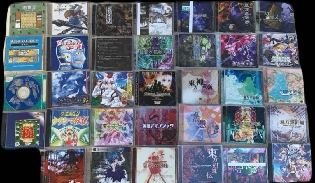 東方プロジェクト21枚　PCソフト等まとめ