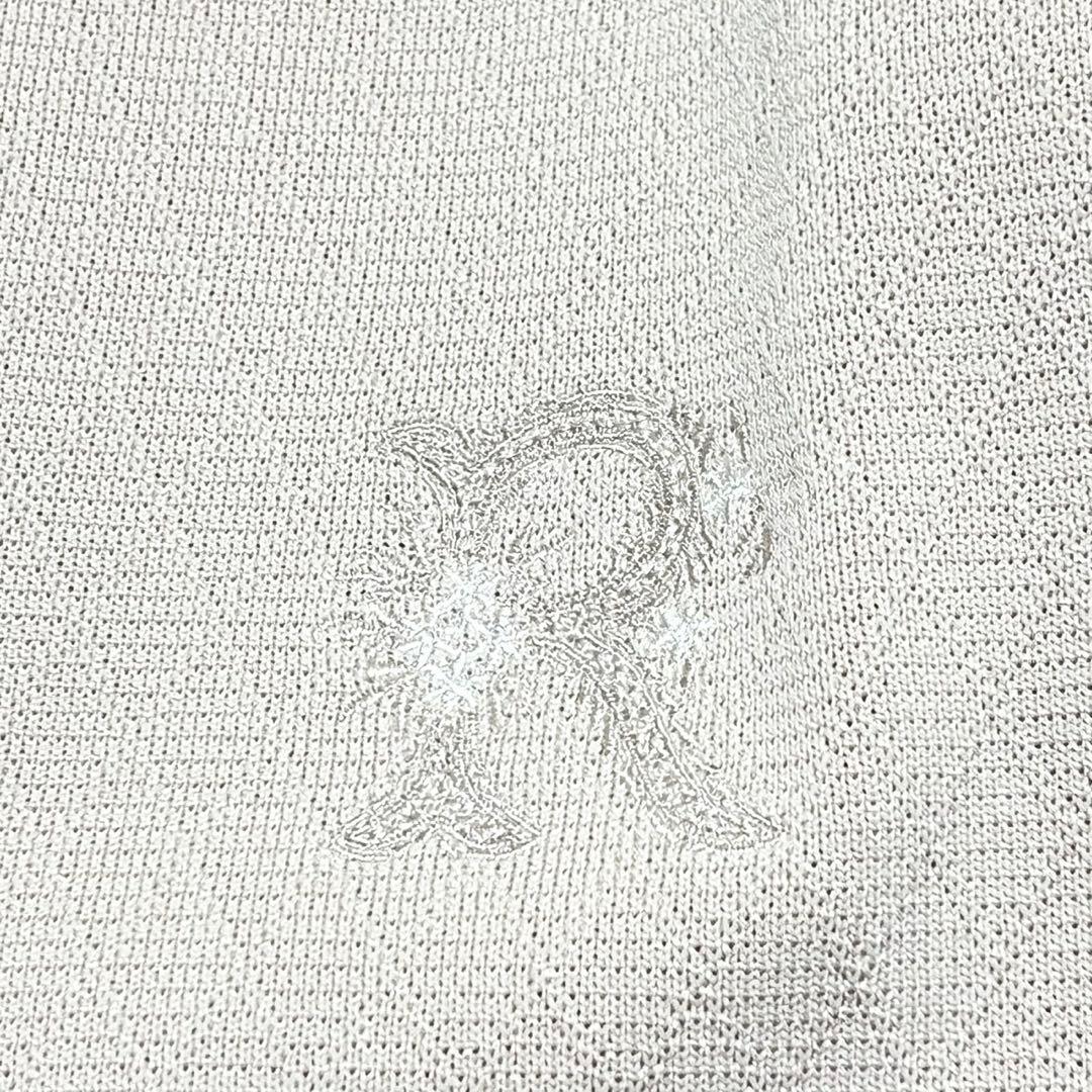 【美品】ルネ　パーカー　パール　ロゴ刺繍　フリル　Wジップ　ピンク　36 M
