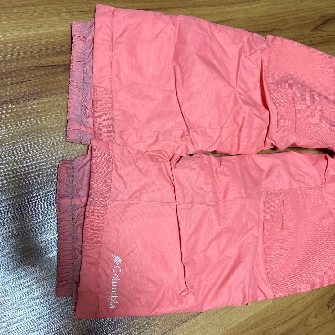 Columbia 子供用スキーウェア 紫とオレンジ　xs