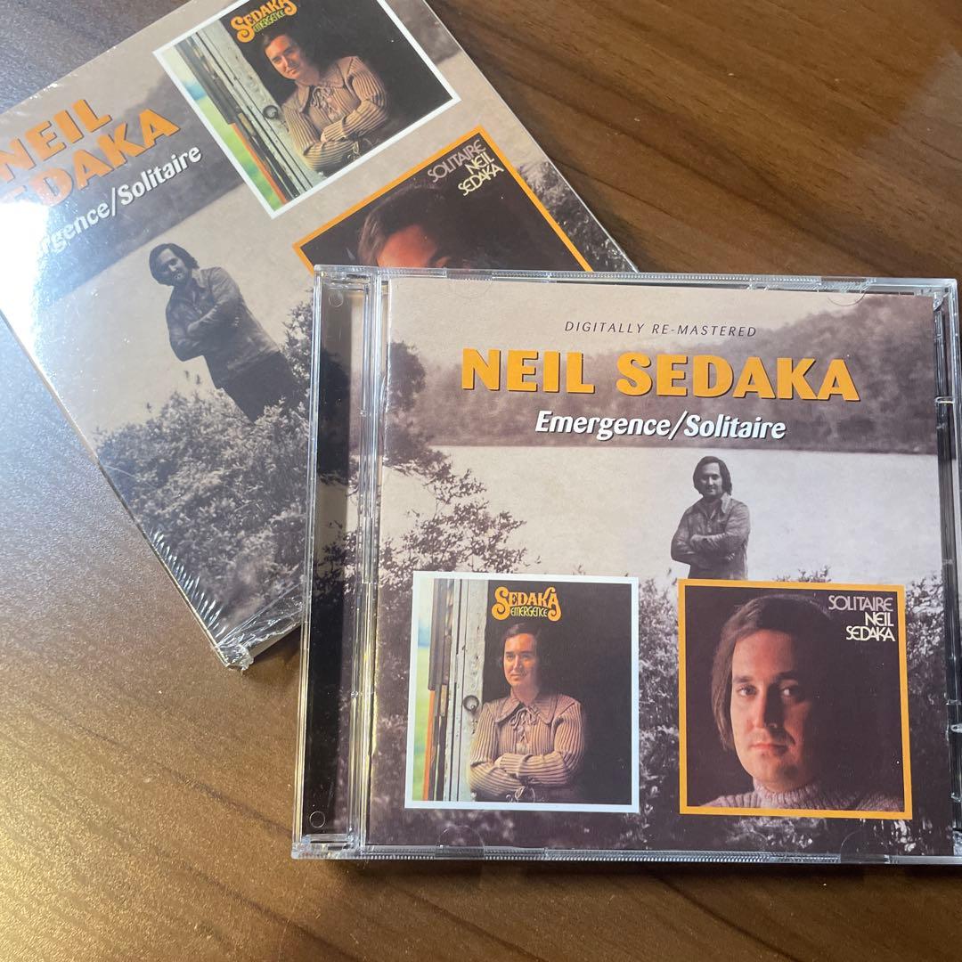 AOR二枚組CD NEIL SEDAKA Emergence/Solitaire