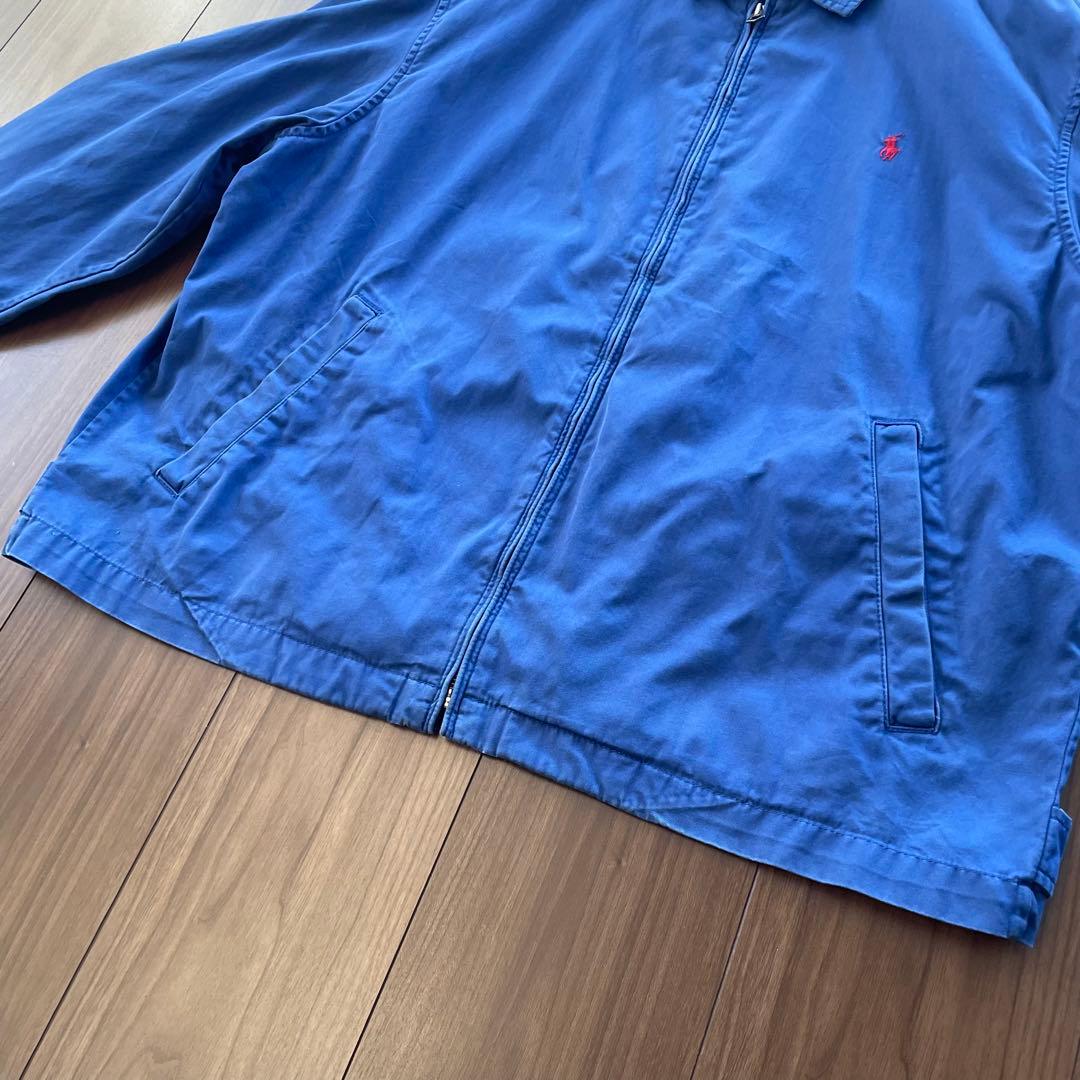 Ralph Lauren★スイングトップ★チンスト★三角タグ★ブルー★XL