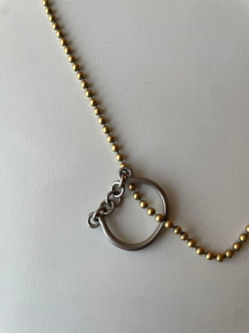 m*y様 maison martin margiela ボールチェーンネックレス