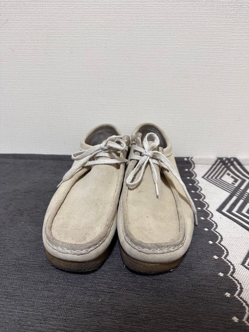 Clarks ワラビー ベージュ