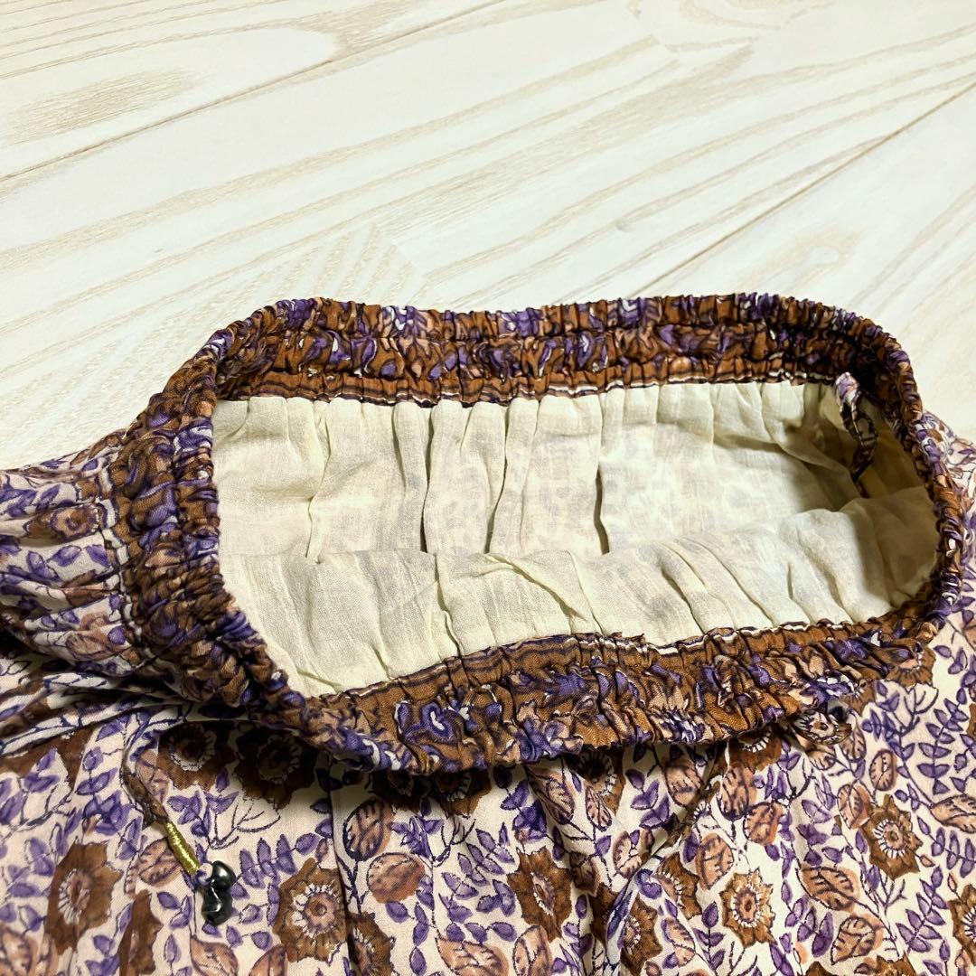 25SS タグ付　Deuxieme classe ロングスカート　マキシ　花柄