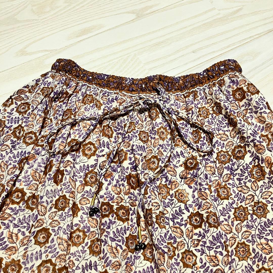 25SS タグ付　Deuxieme classe ロングスカート　マキシ　花柄