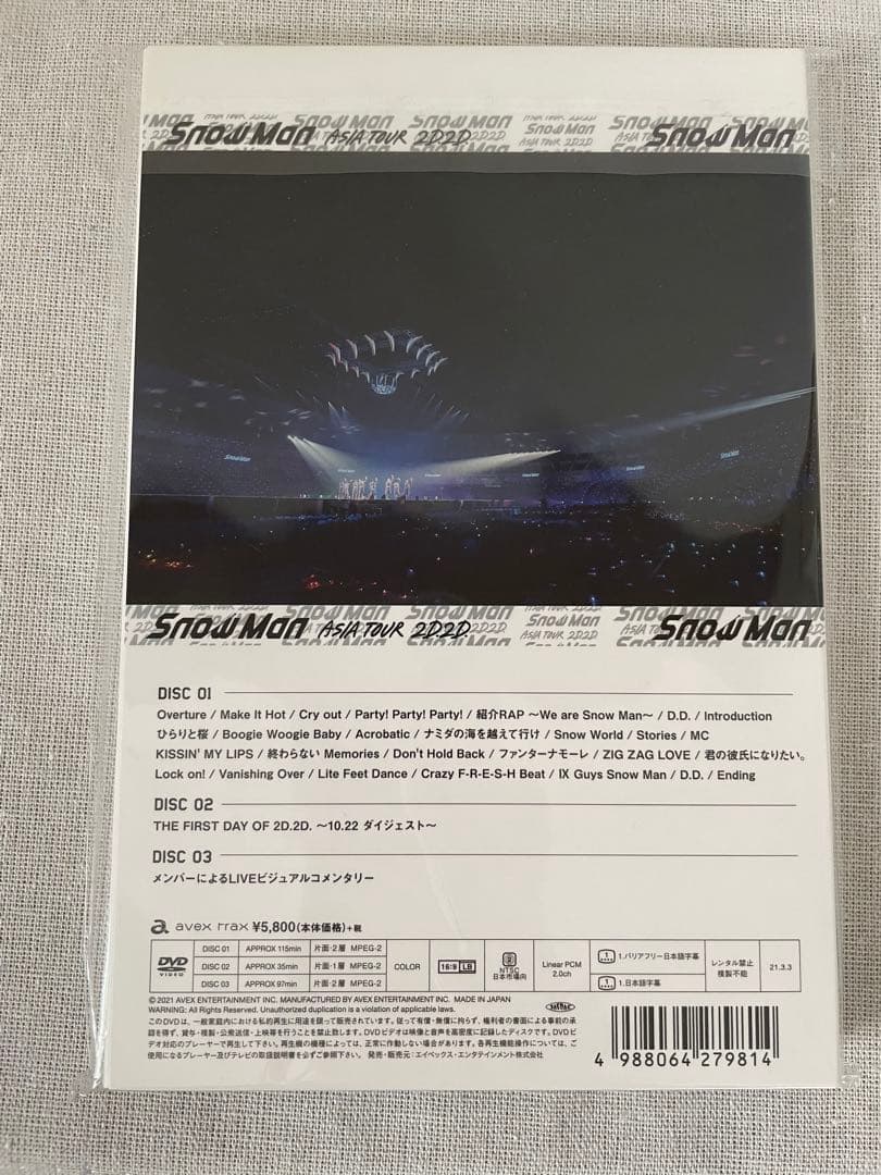  Man ASIA TOUR 2D.2D. 関連グッズ