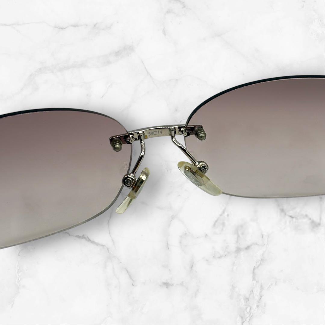 小物 DOLCE&GABBANA rim less sunglasses Y2K
