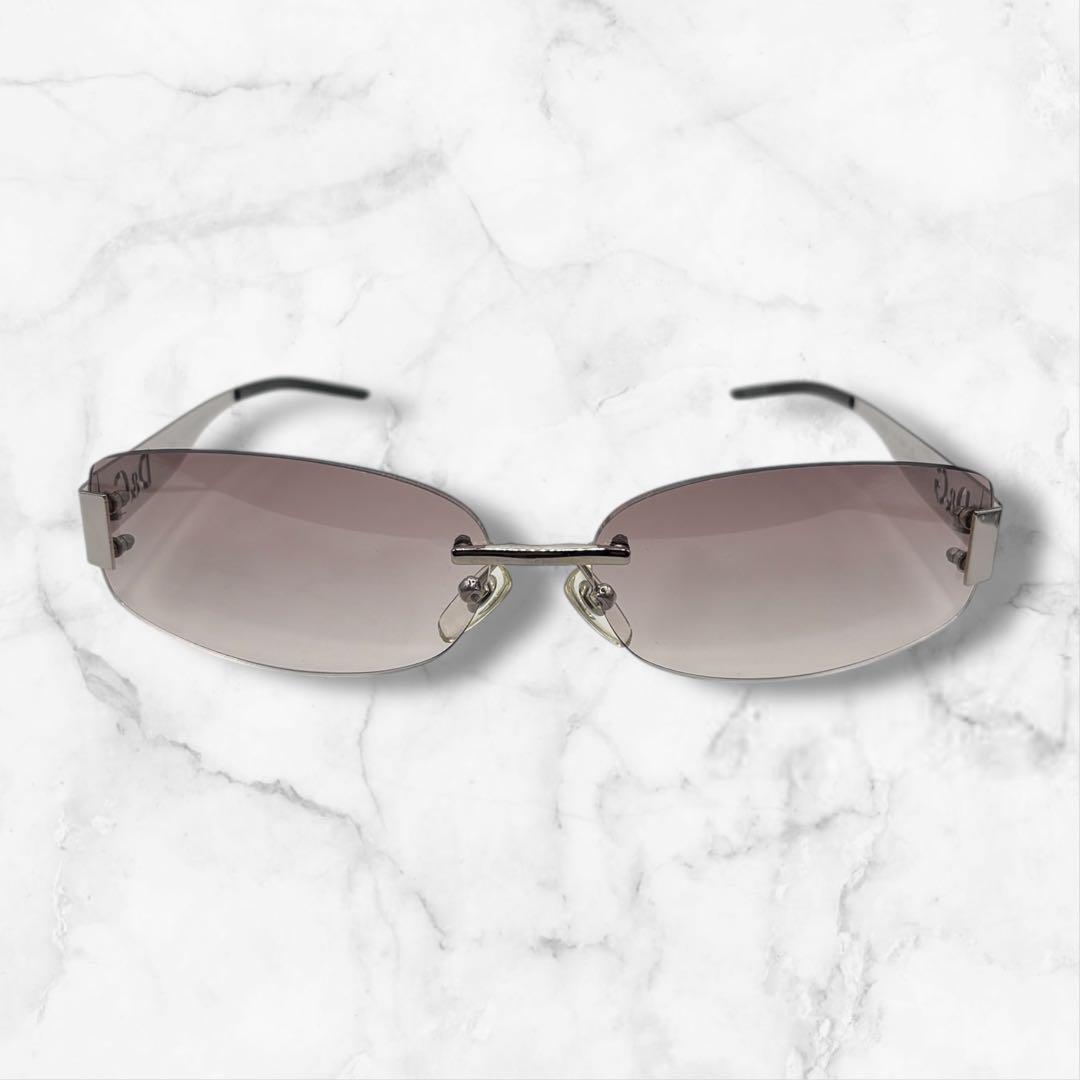 小物 DOLCE&GABBANA rim less sunglasses Y2K