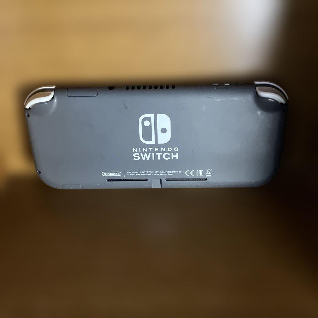 switch lite 本体　グレー