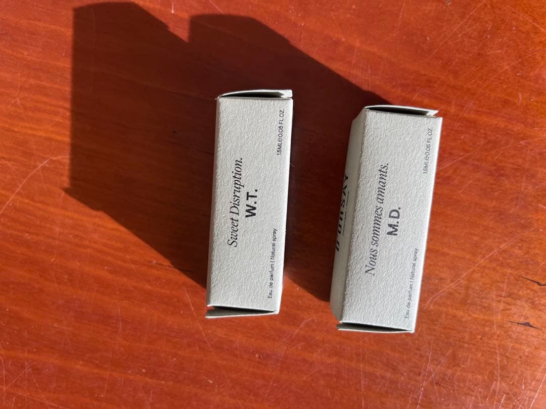 D'ORSAY M.A.とミニサイズM.D.とW.T.3点セット