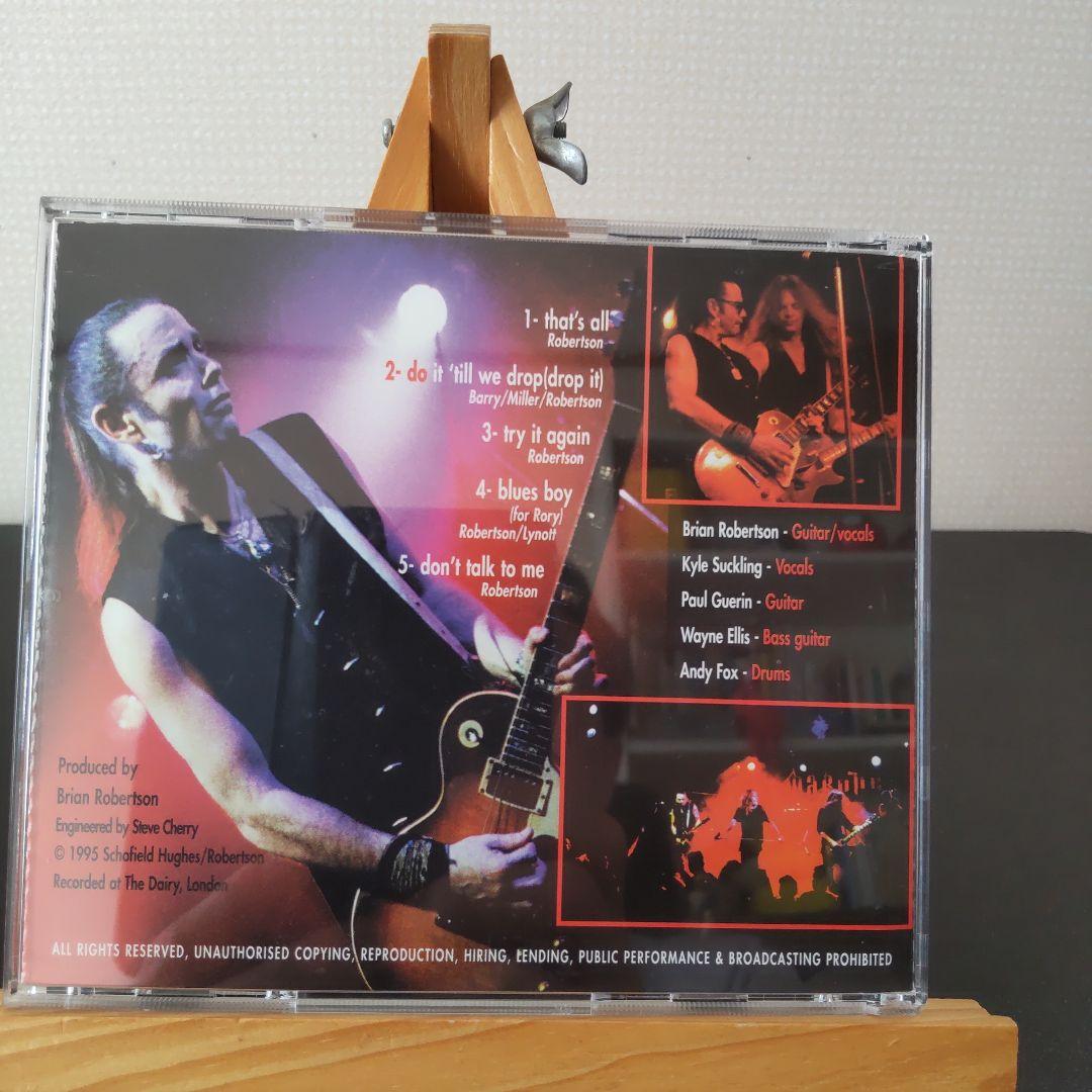 【輸入盤超希少】ブライアン・ロバートソン / THE CLAN ザ・クラン CD