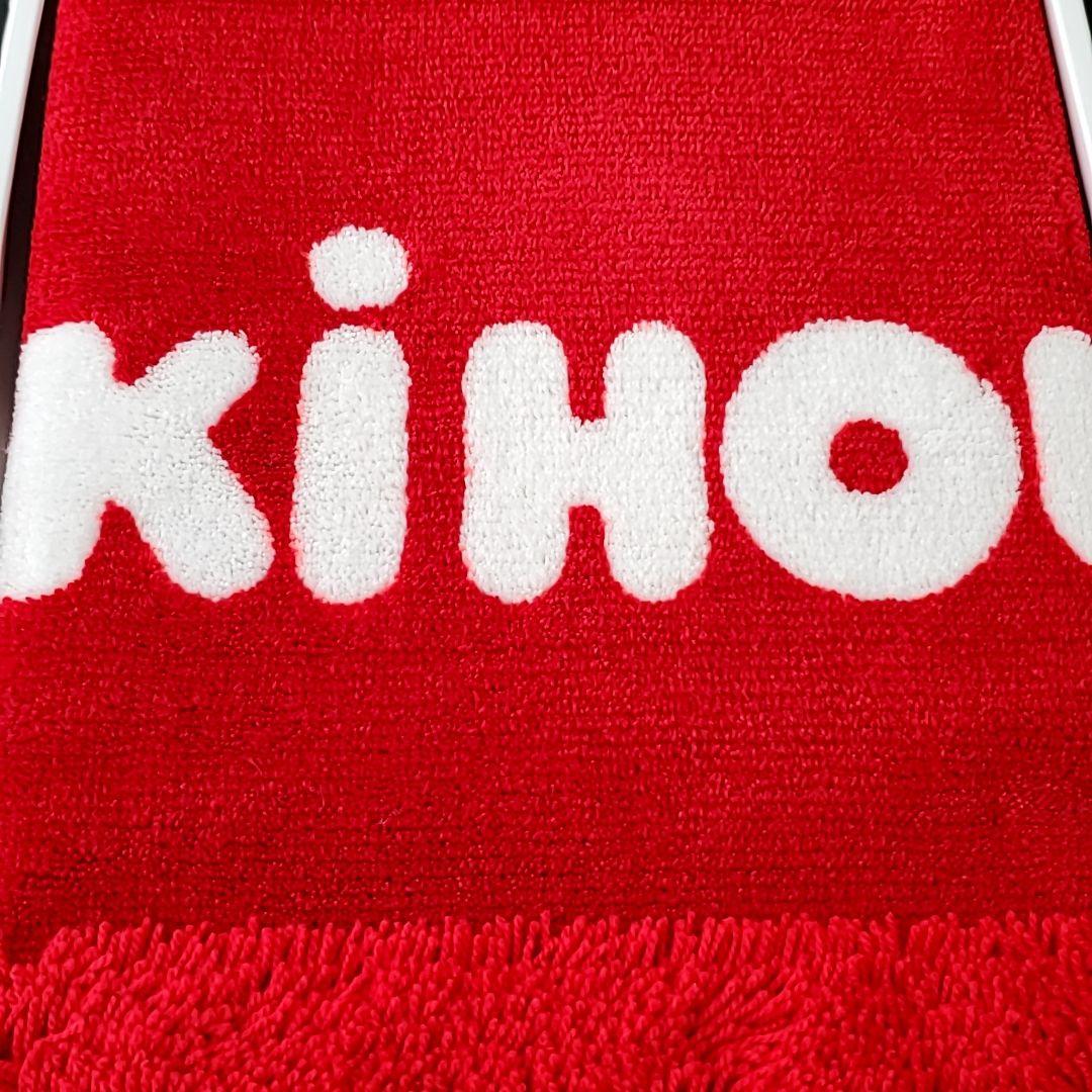 【新品】レア MIKI HOUSE バスマット レッド×ホワイト