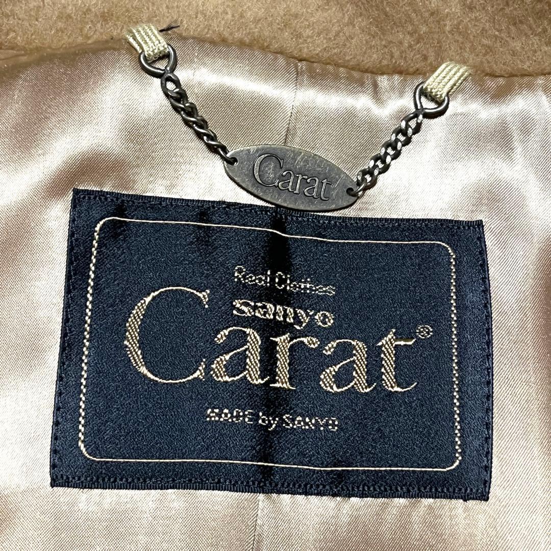 ★三陽商会★SANYO CARAT★イタリア製カシミヤ混生地仕様★11号★コート