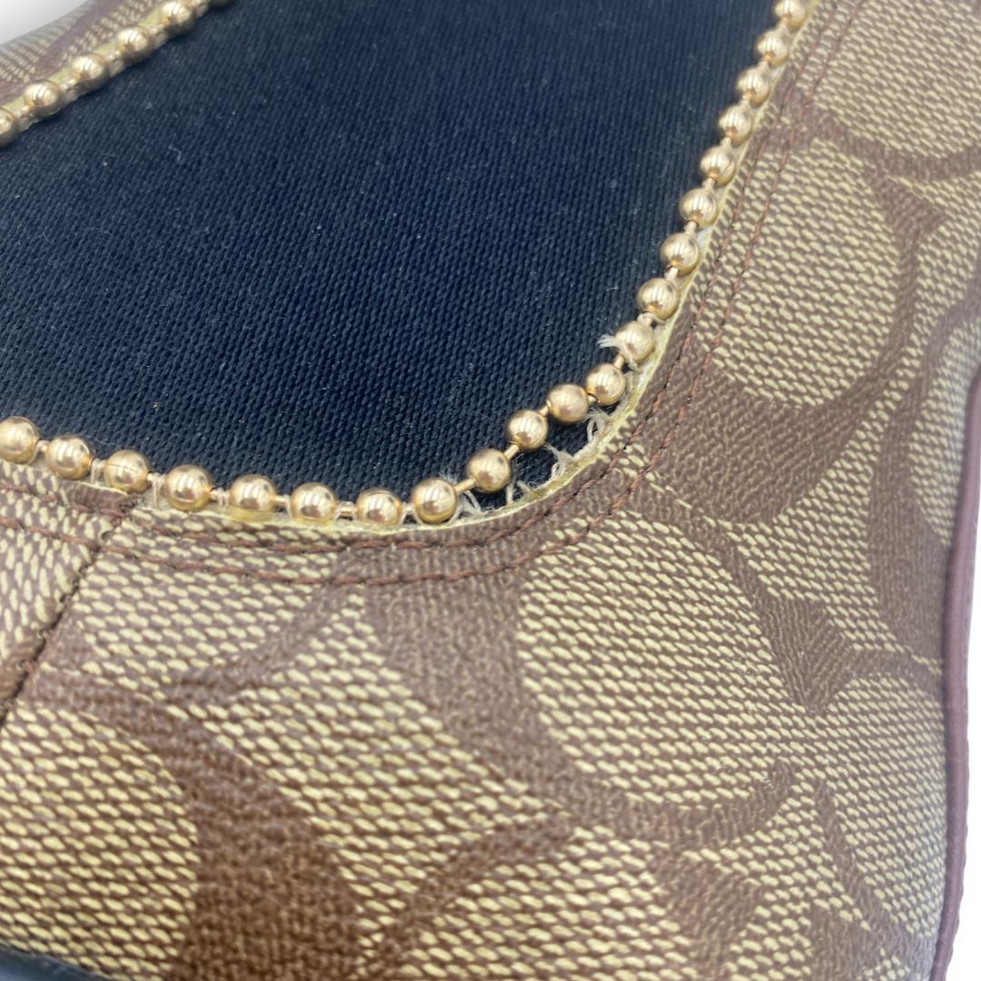 【COACH】レヴィ ブーティ シグネチャー サイドゴアブーツ 24.0cm