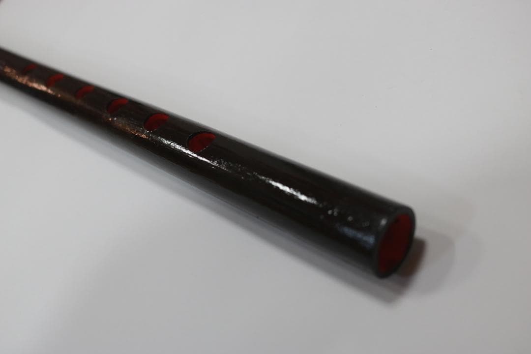 琉球横笛　竹製（A調）基本の音の高さになります。手工品　新品未使用