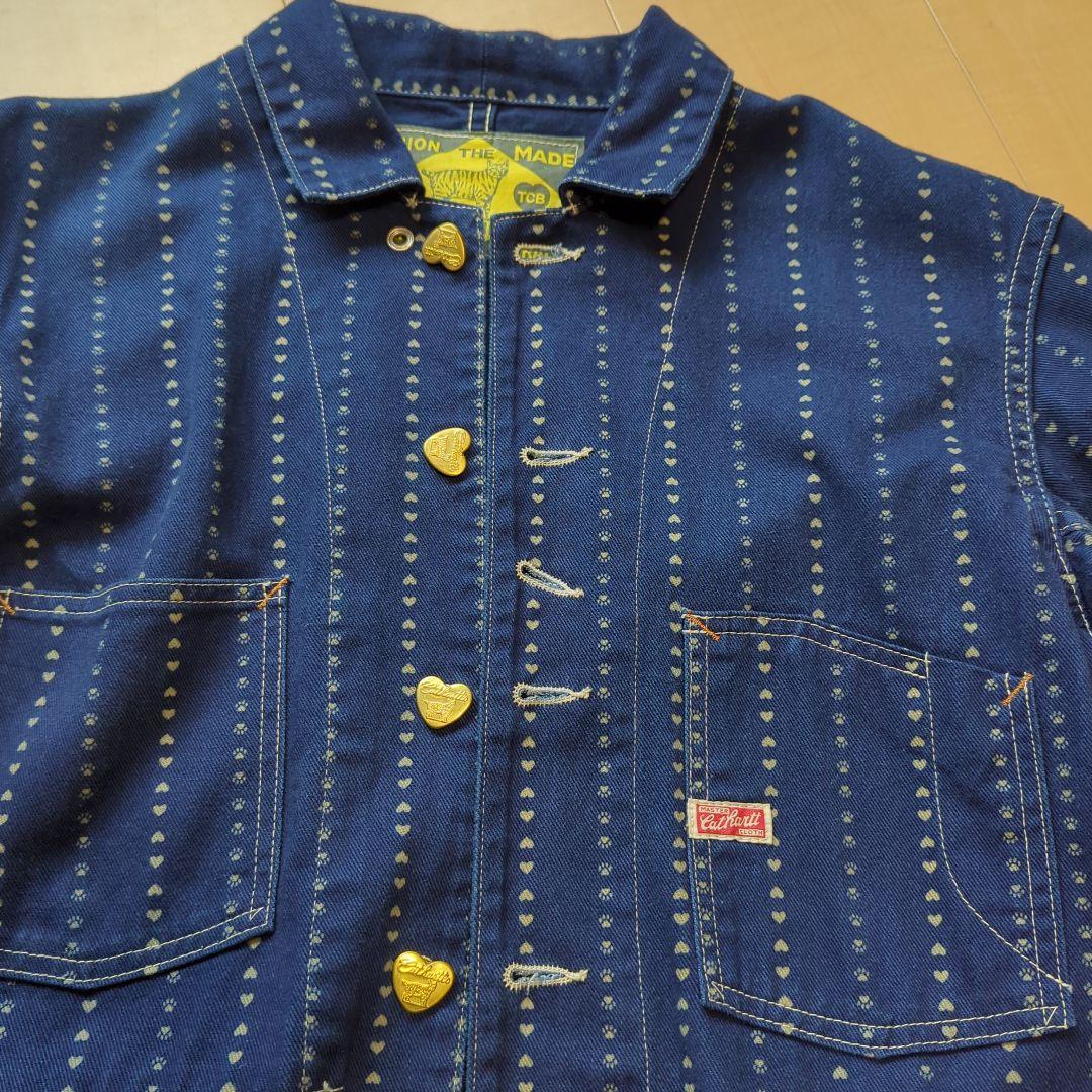 TCB jeans ジーンズ Cathartt Chore Coat 青 36