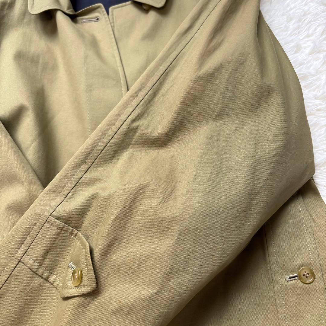 BURBERRY ステンカラーコート　ノバチェック　裏ノバチェック 玉虫色　M