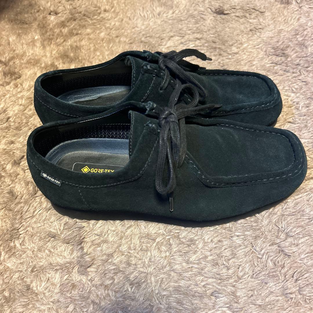 黒 スエード モカシン GORE-TEX