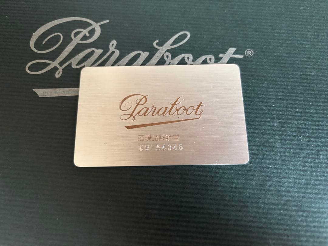 パラブーツ　バース　Paraboot Barth 6.5 America