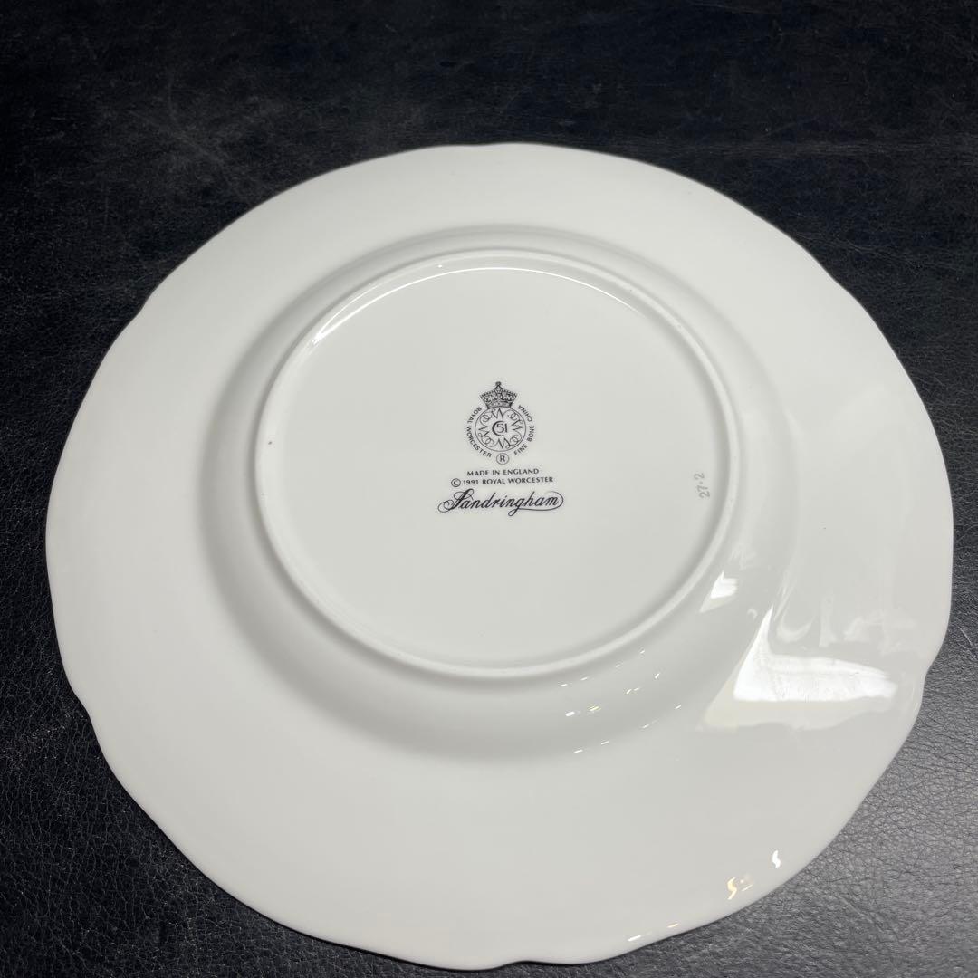 ロイヤルウースター サンドリンガム Sandringham プレート 20cm