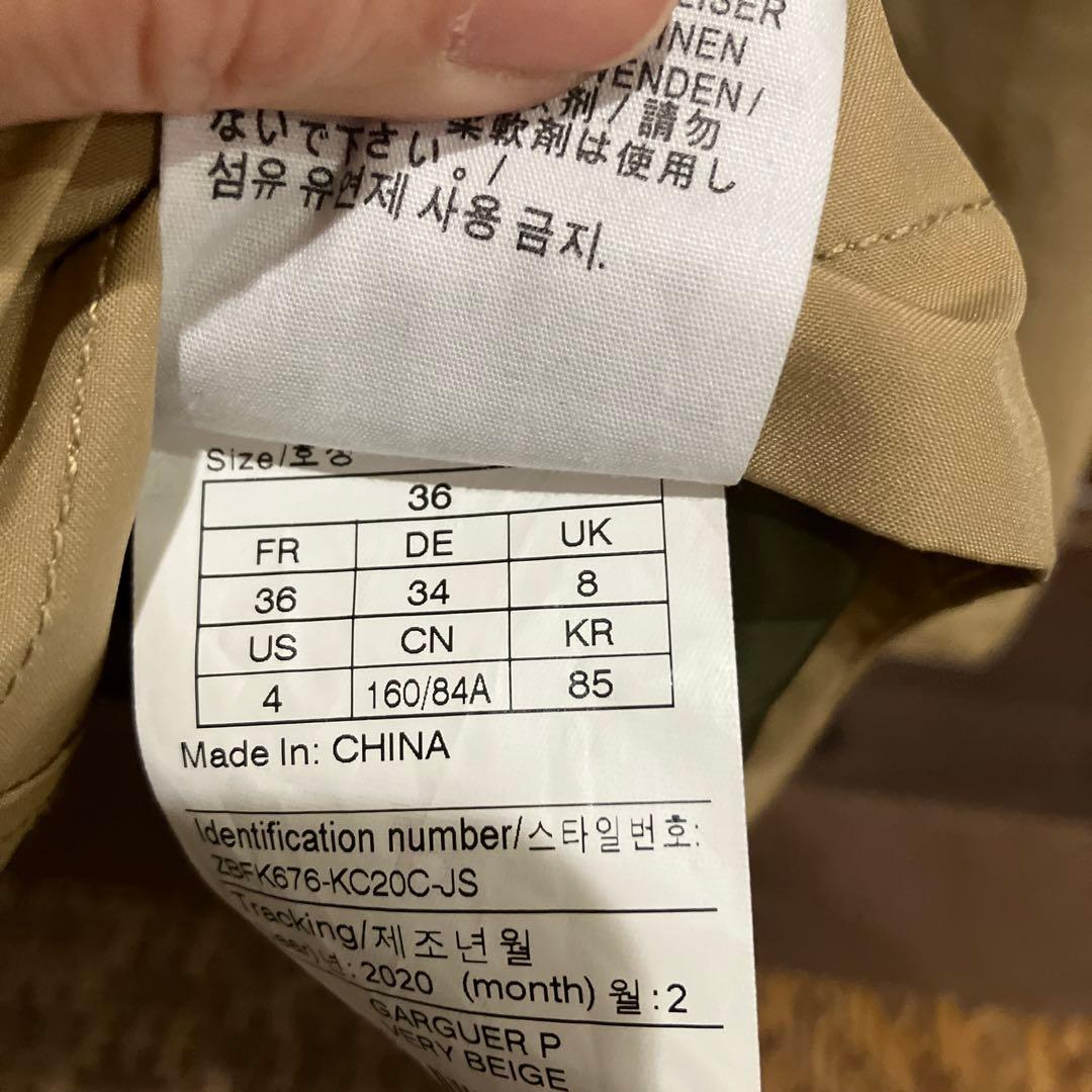 エーグル GORE-TEX ベージュ レディースSサイズ