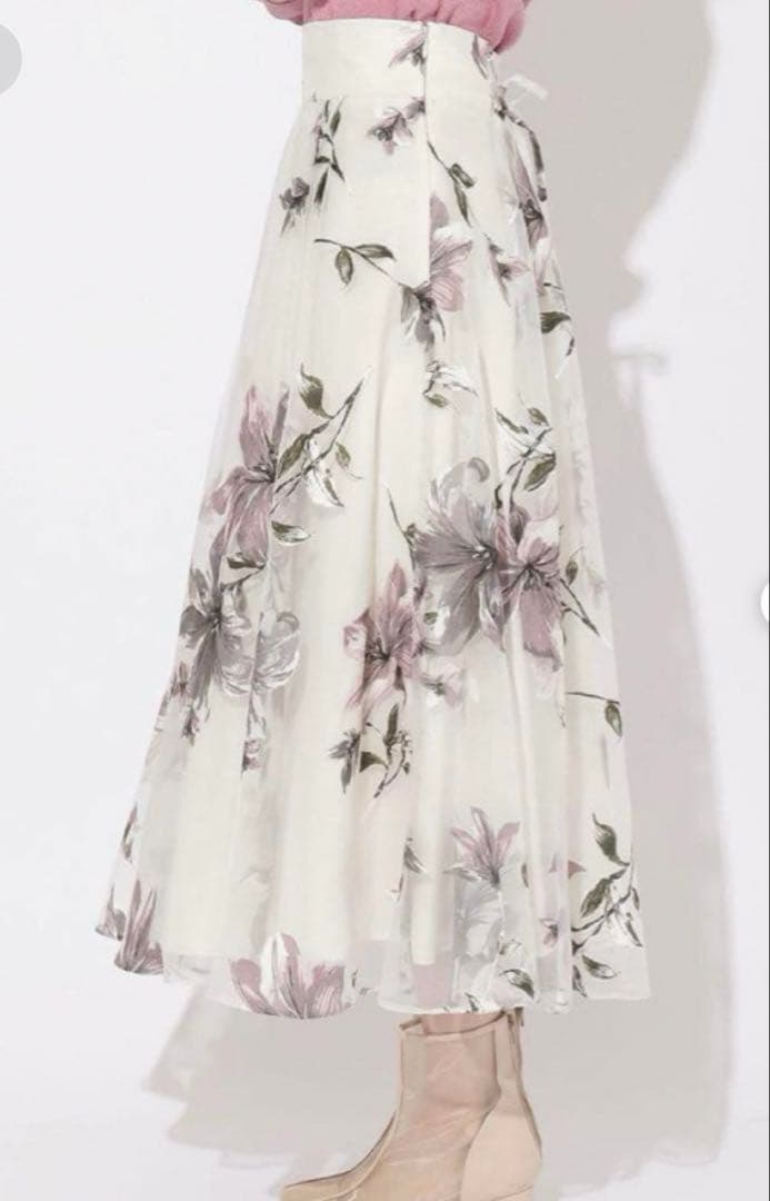 WILLSELECTION【新品】オパールフラワープリントスカート