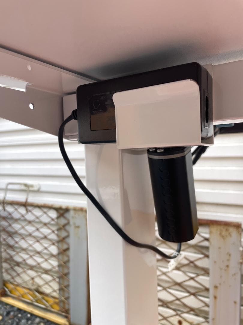 【引き取り限定】デスク 電動式昇降デスク　収納引き出し付き