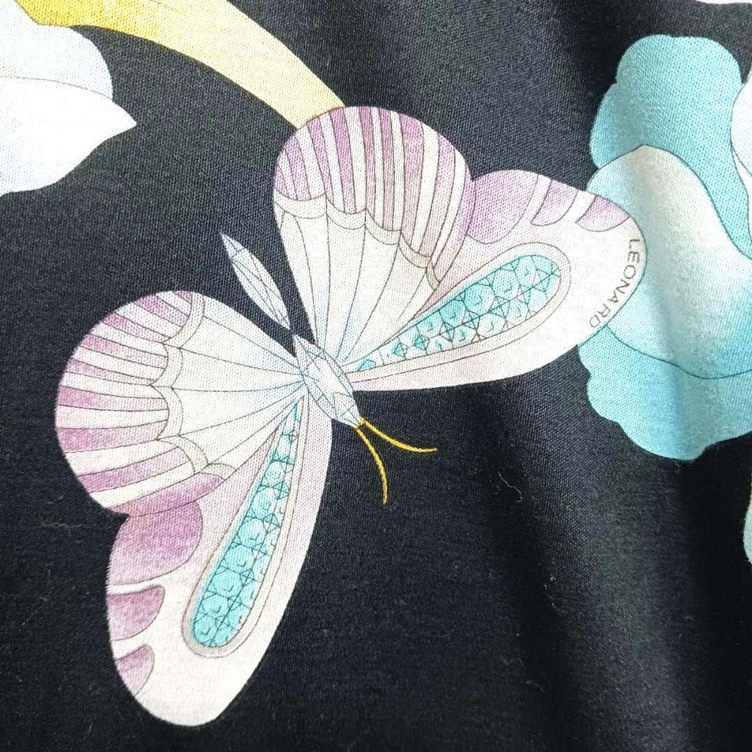メレンゲ❤︎プロフィールご一読ください様✨レオナール　トップス　Tシャツ　黒