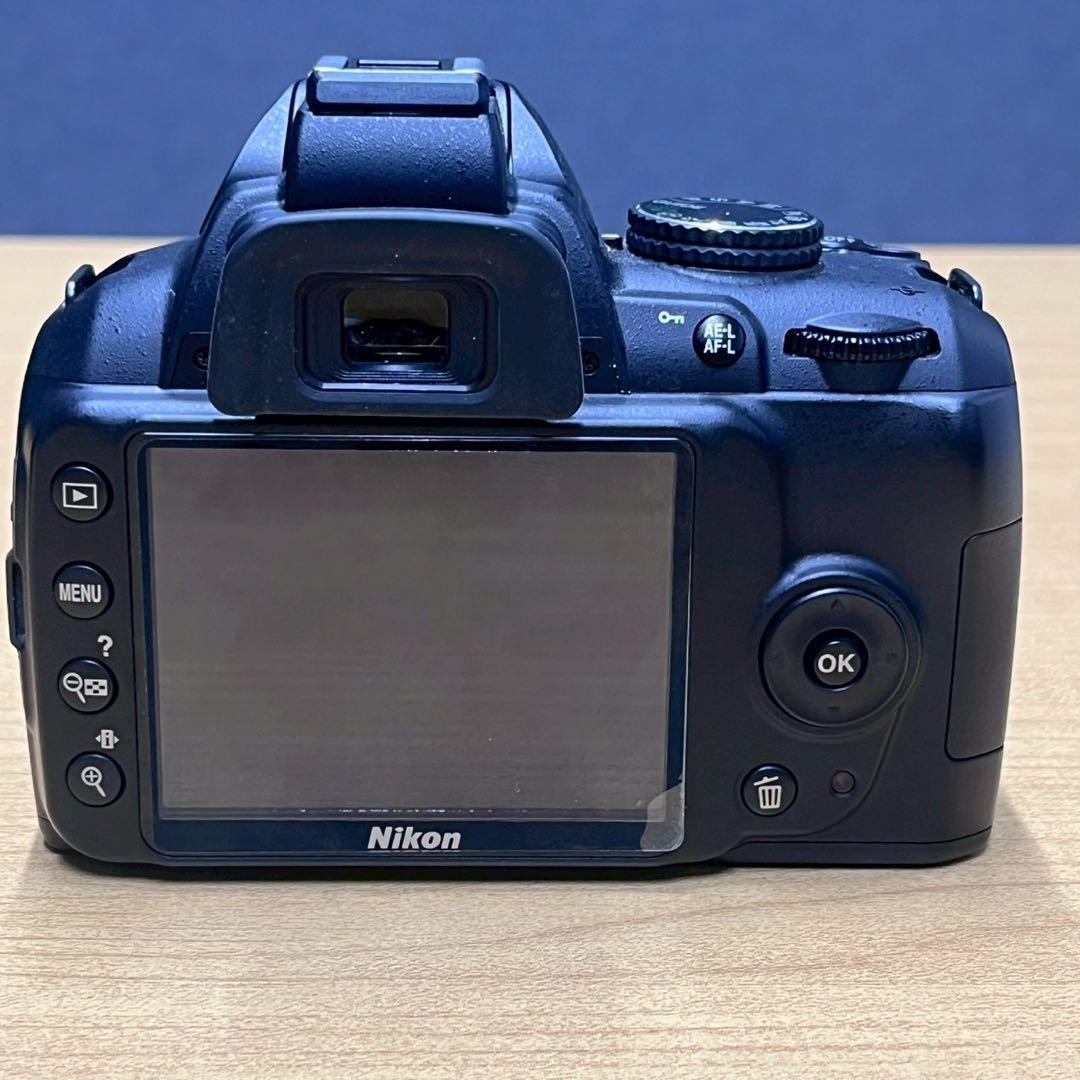 動作確認済 Nikon ニコン D3000 レンズ2本 バッテリー セット
