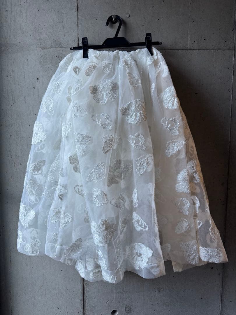 Simone Rocha x  ティンセル刺繍パフスカート　サイズ32