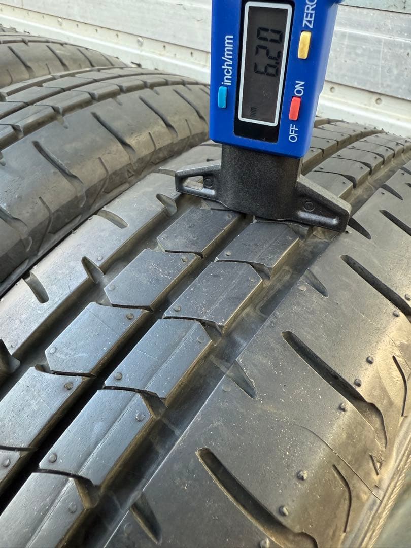 ブリヂストンサマータイヤ155／65R14 75H超深溝