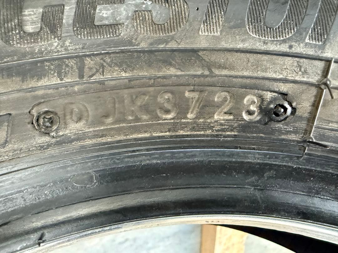 ブリヂストンサマータイヤ155／65R14 75H超深溝