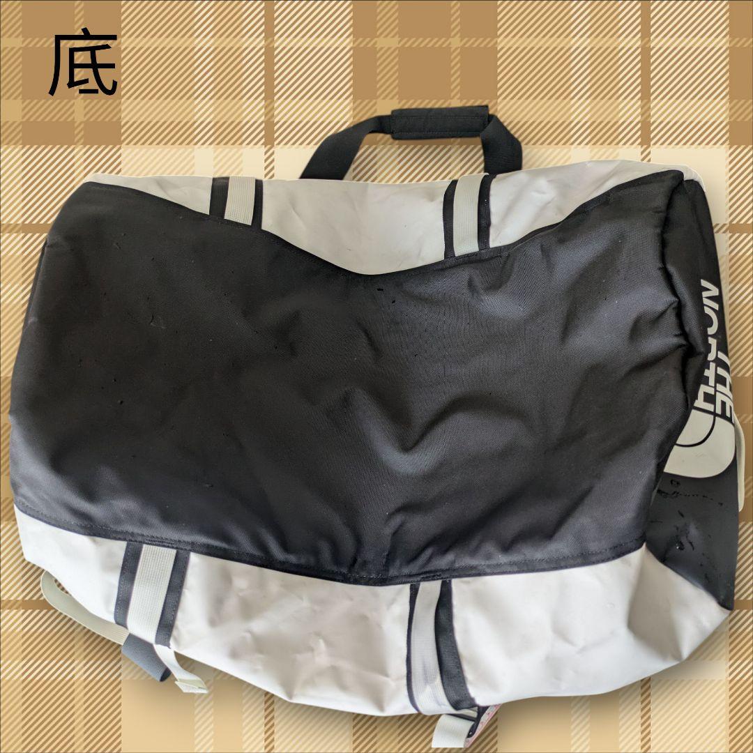 ✨️希少✨️THE NORTH FACE ダッフルバッグ ホワイト×ブラック