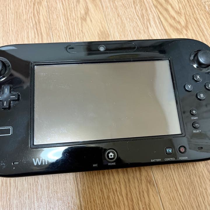 【ジャンク品】Nintendo Wii U ウィーユー 黒 ブラック