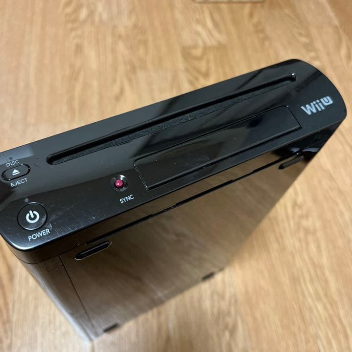【ジャンク品】Nintendo Wii U ウィーユー 黒 ブラック