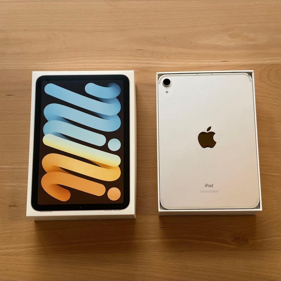 【あきら】iPad mini 6 セルラー 64GB 本体のみ