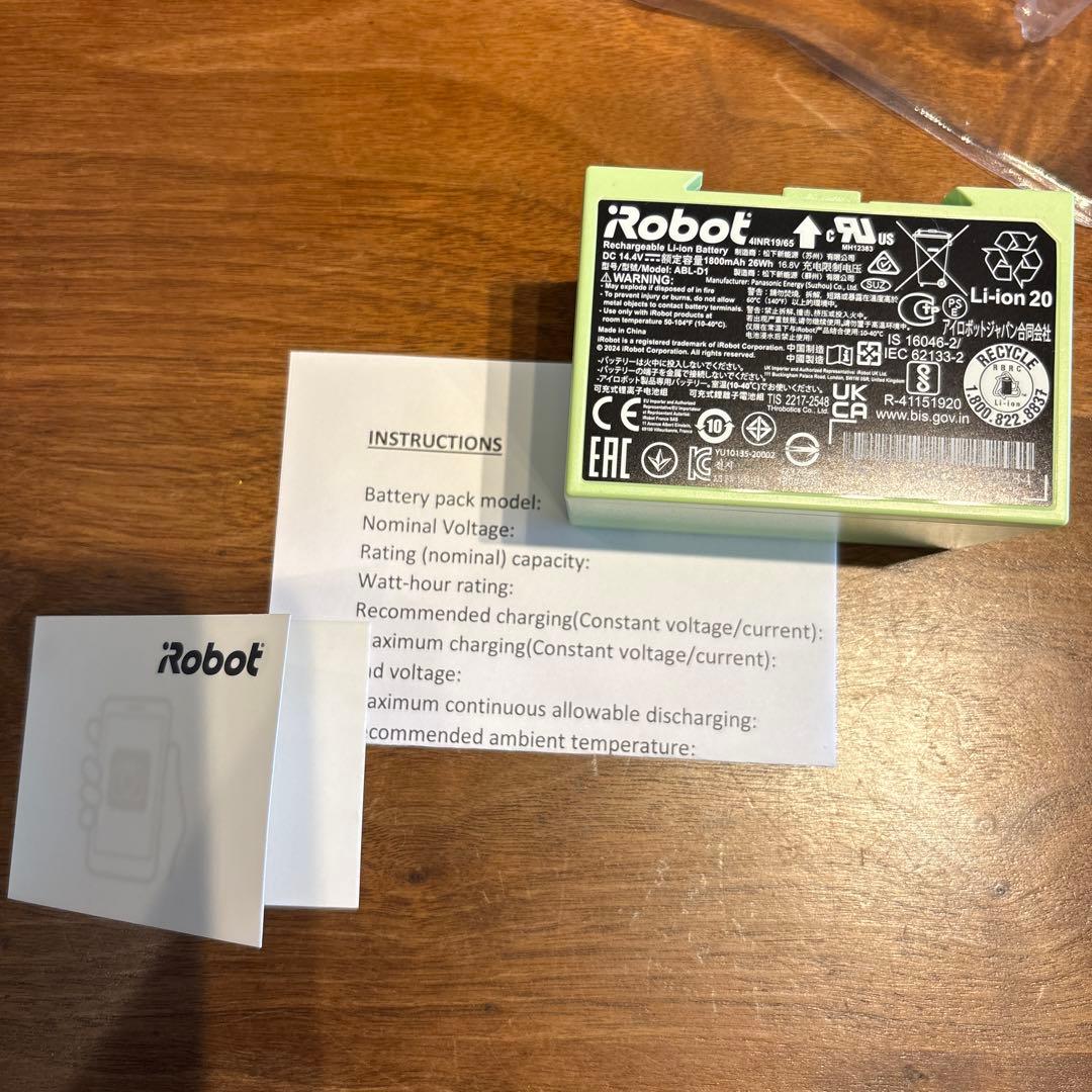 4624864 iRobot Roomba バッテリー
