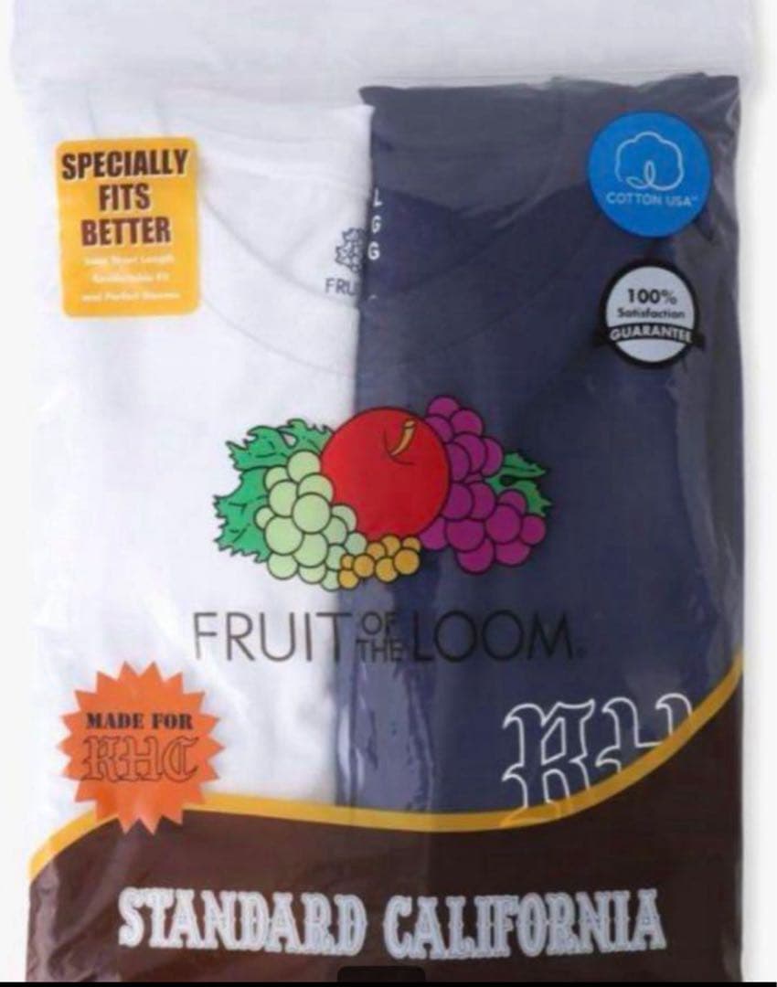 ロンハーマン RHC スタンダード カリフォルニアFRUIT OF LOOM