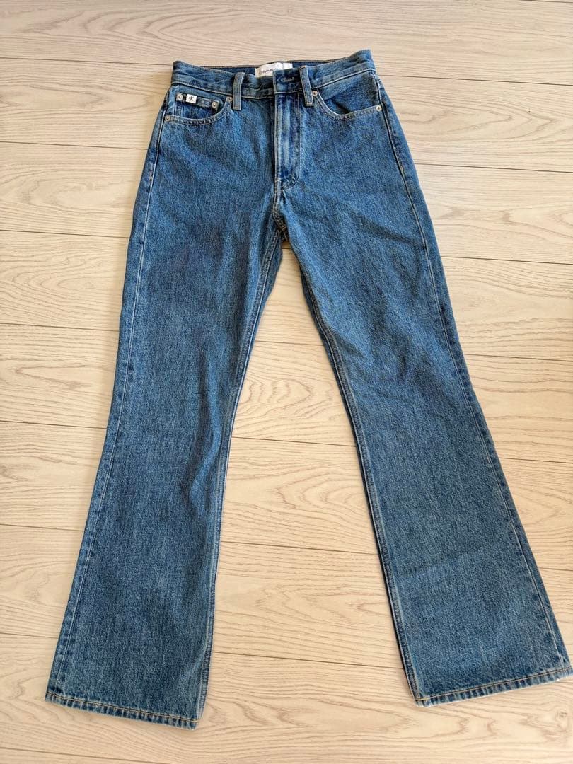  Jeans フレアデニムパンツ W24 L30