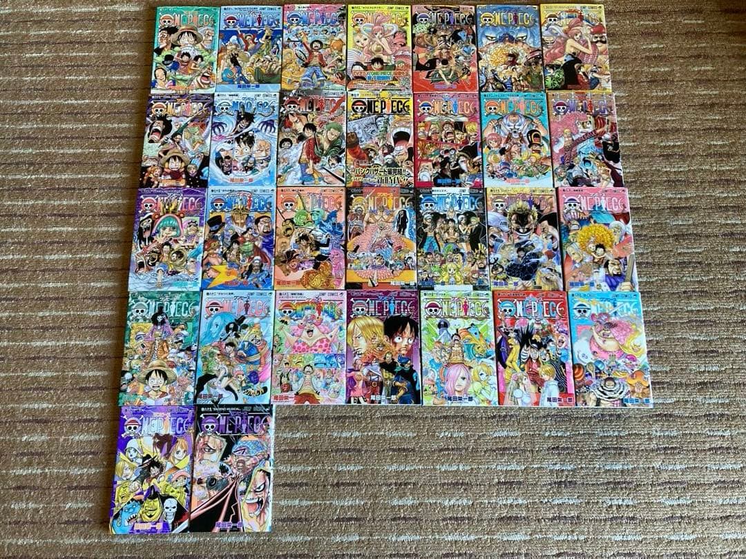 全111冊　ワンピース1〜111巻ONE PIECE 全巻セット　初版96冊有