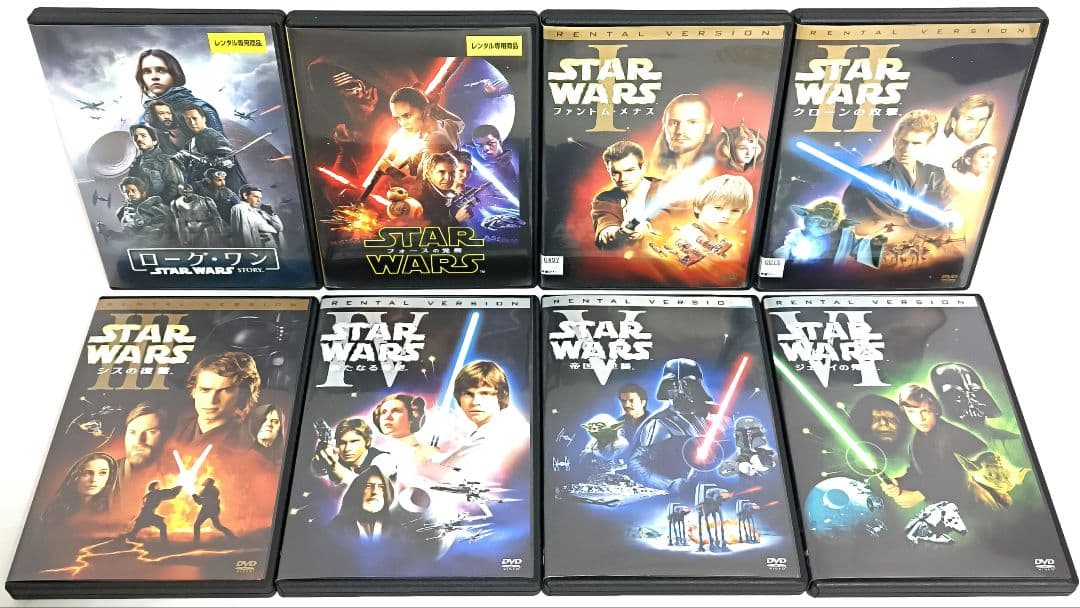STAR WARS/スターウォーズ【DVD】シリーズ8作品セット